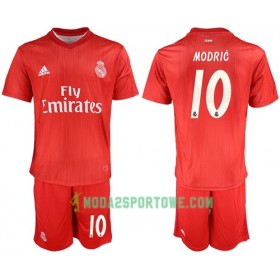 Koszulka Real Madryt Modric 10 Dziecięcy Trzeci Stroje Piłkarskie 2018/19 Krótki Rękaw